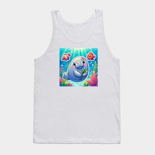 Baby Manatee Tank Top